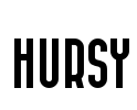 HURSY Font Image