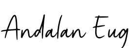 Andalan Eug Font Image