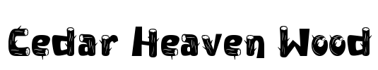 Cedar Heaven Wood