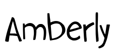 Amberly Font Image