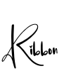 Ribbon Font Image