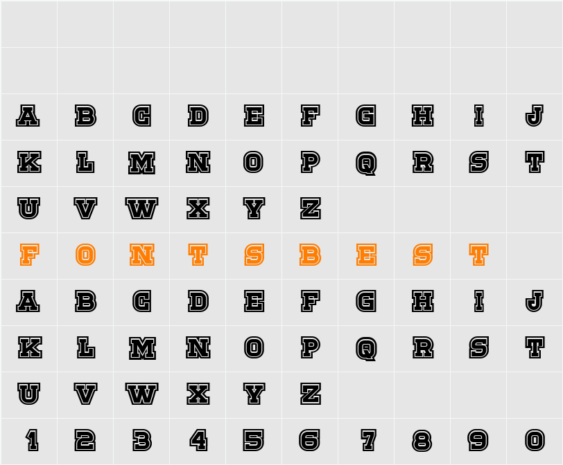 Sport Character Map
