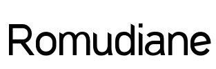 Romudiane Font Image