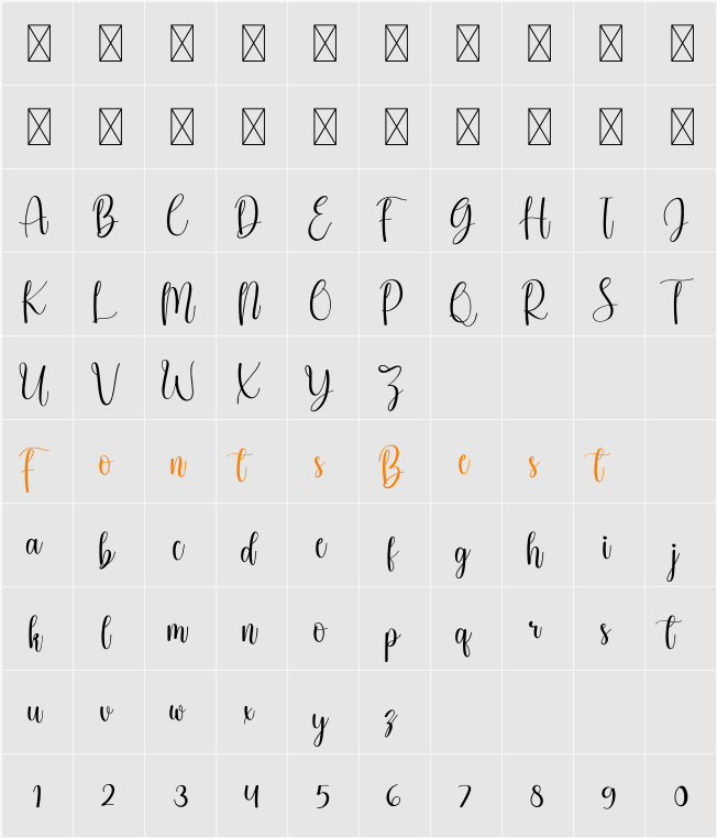 Thinking Character Map