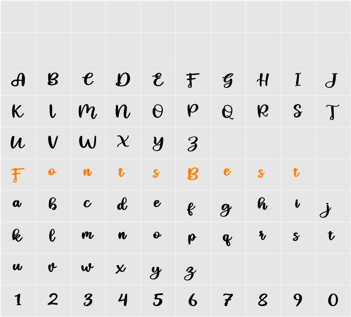 Lovinale Demo Character Map