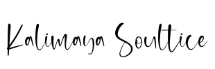 Kalimaya Soultice Font Image