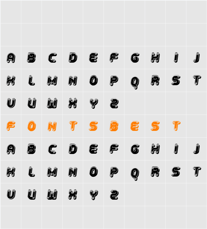 Ambis Character Map
