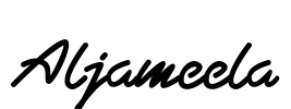 Aljameela Font Image