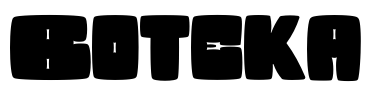 Boteka Font Image