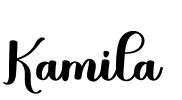 Kamila Font Image