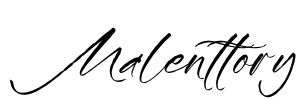 Malenttory Font Image
