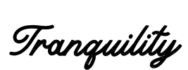 Tranquility Font Image