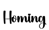 Homing Font Image
