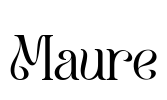 Maure Font Image