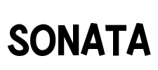 SONATA Font Image