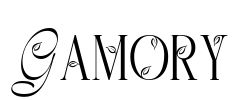Gamory Font Image