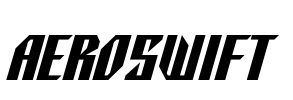 AEROSWIFT Font Image
