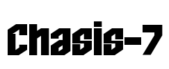 Chasis-7 Font Image