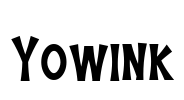 Yowink Font Image