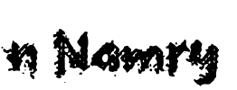 n Namry Font Image