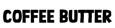 Coffee Butter Font Image