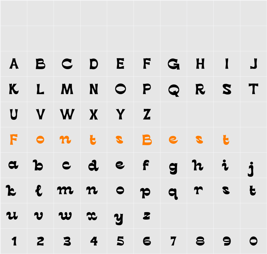Nolly Roho DEMO Character Map