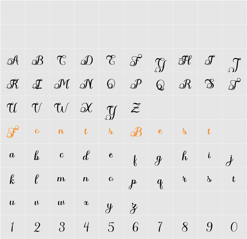 Gabryel Character Map