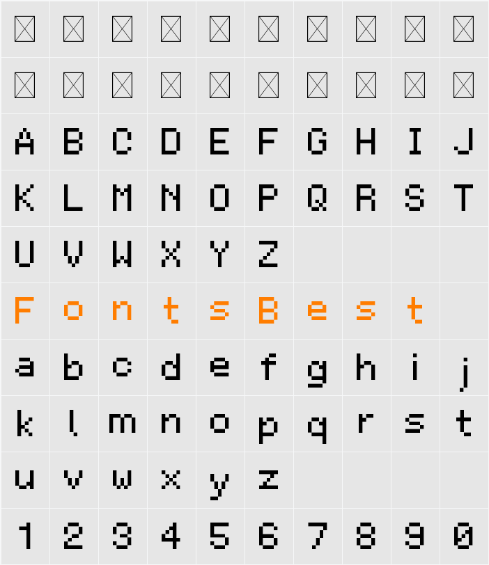 ThemeVCK Text Character Map