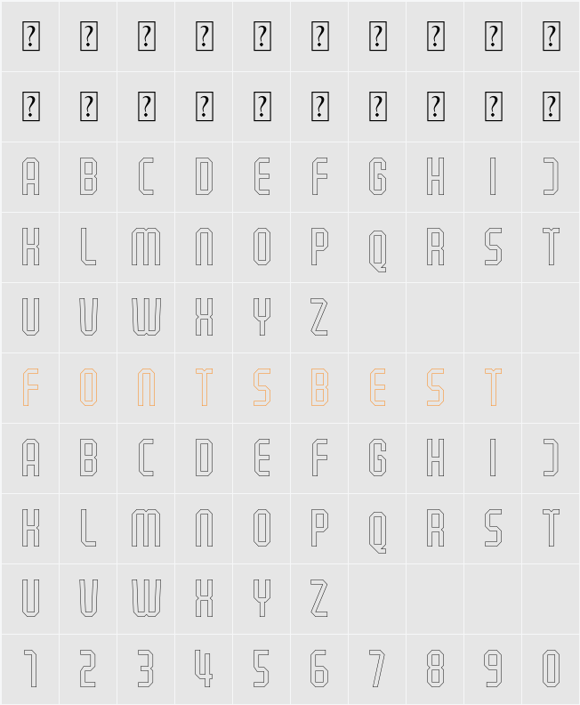 Sporting Strategy Hollow Character Map