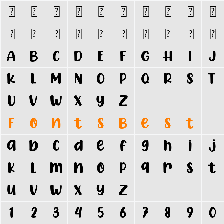 CHICKEN Pie Character Map