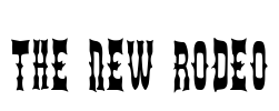 The New Rodeo Font Image