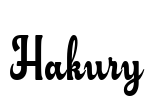 Hakury Font Image