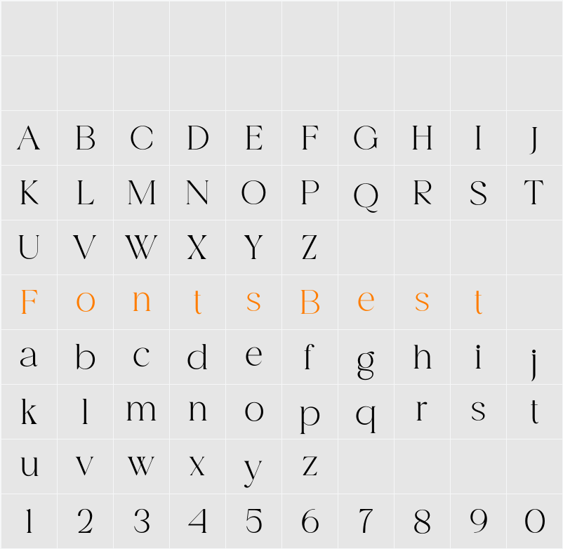 Andreas Character Map