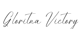 Gloritna Victory Font Image