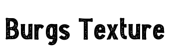Burgs Texture Font Image