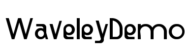 WaveleyDemo Font Image