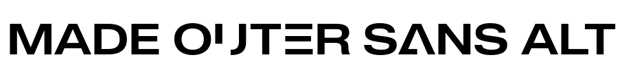 MADE Outer Sans Alt