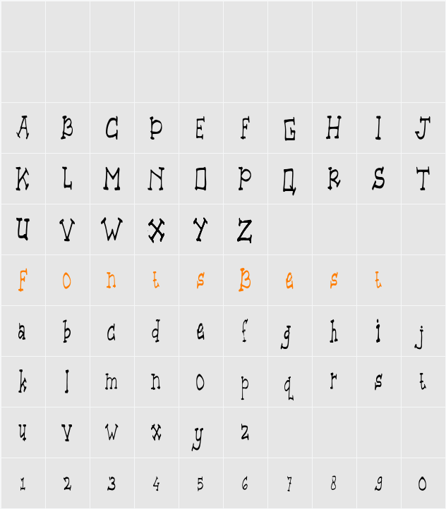Advance Character Map