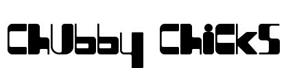Chubby Chicks Font Image