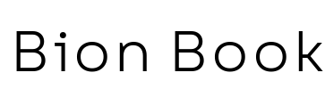 Bion Book Font Image