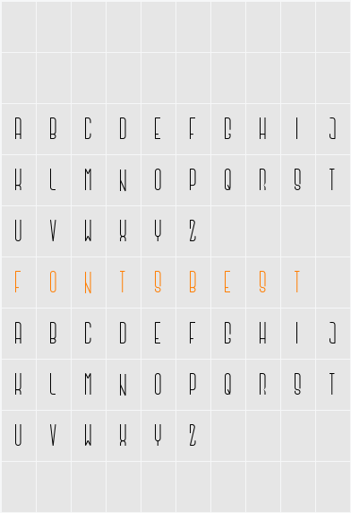 Argapuri Regular Character Map