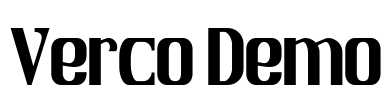 Verco Demo Font Image