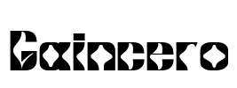Gaincero Font Image