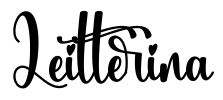 Leitterina Font Image