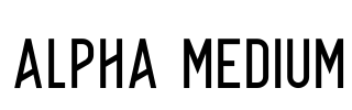 Alpha Medium