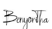 Benyoritha Font Image