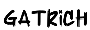Gatrich Font Image