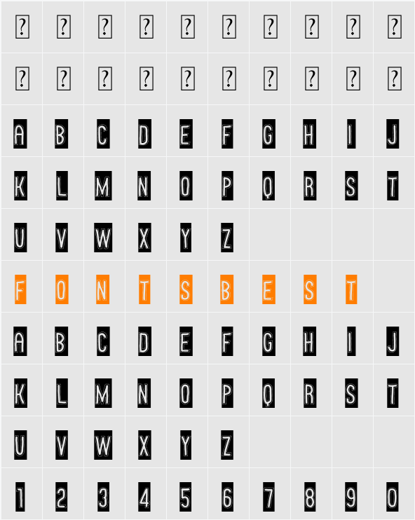 Neo-Nacimiento Character Map