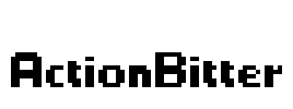 ActionBitter Font Image