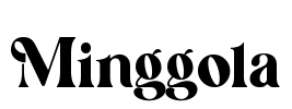 Minggola Font Image